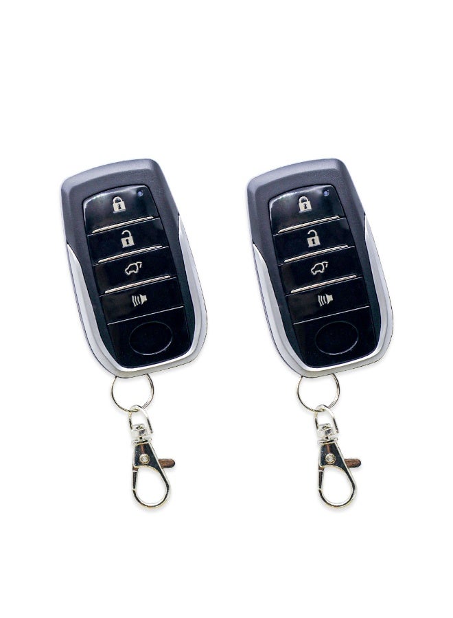 Platinum Pack of 2 Universal Remote Control NK519 Keyless Entry Systems | Car Door Lock/Unlock, and Trunk Release - Image 2